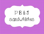 pb and j sandwhiches